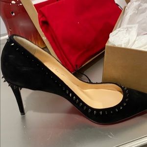 Christian Louboutin Black Stud Pump